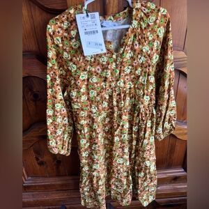 Zara girls fall dress.